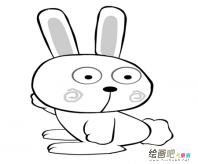 兔子简笔画：兔子怎么画图片