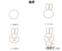 兔子简笔画：小兔——“多莉皇后”