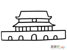 天安门简笔画：明朝天安门的历史