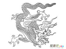 龙的简笔画：龙的传说