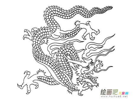 龙的简笔画：龙的传说