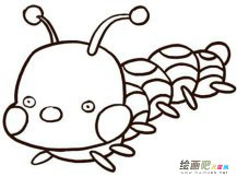 毛毛虫简笔画：毛毛虫的秘密