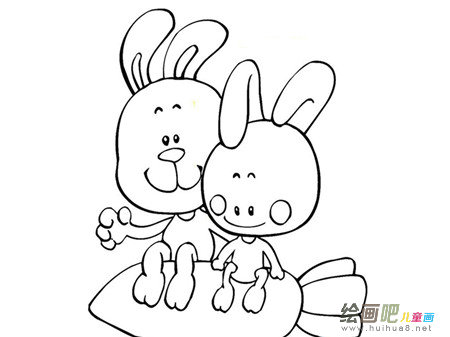 兔子简笔画：兔子的喂养技术