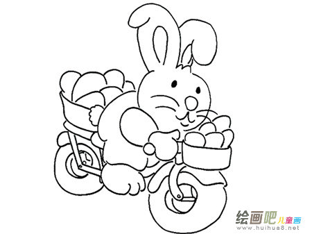 兔子简笔画：兔子逃生记