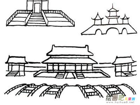 天安门简笔画：难忘的北京天安门广场