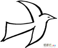 和平鸽简笔画：和平、友谊、团结、圣洁的象征