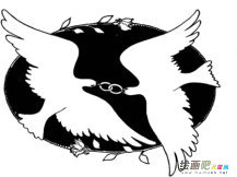 和平鸽简笔画：和平是人们心中的渴望