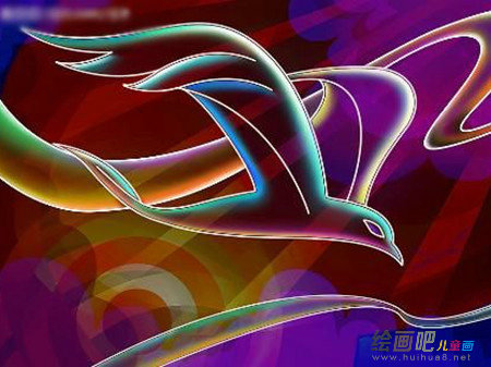 和平鸽简笔画：和平鸽抚慰战争的伤痕