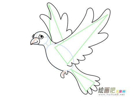 和平鸽简笔画：一只和平鸽的自述