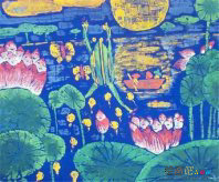 中秋节儿童画：秋天是一个美好的季节