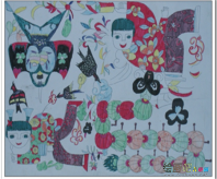 庆国庆儿童画：国庆宣传画