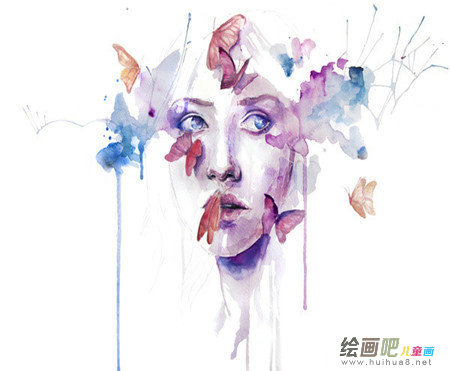 水彩画：水彩画属于西画的一个种类