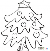 圣诞树简笔画：关于圣诞树
