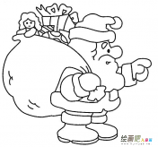 圣诞老人简笔画：圣诞老人的由来