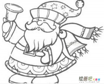 圣诞老人简笔画：我的圣诞活动