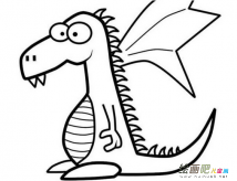 龙的简笔画：龙的简笔画法