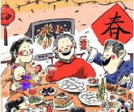 春节儿童画：门神