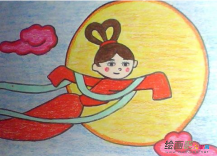 蜡笔画：蜡笔画中平涂的方法