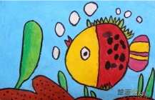 蜡笔画：蜡笔画的特点