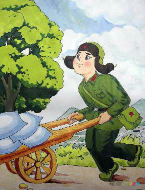 雷锋简笔画