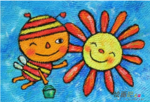 蜡笔画：蜡笔画历史
