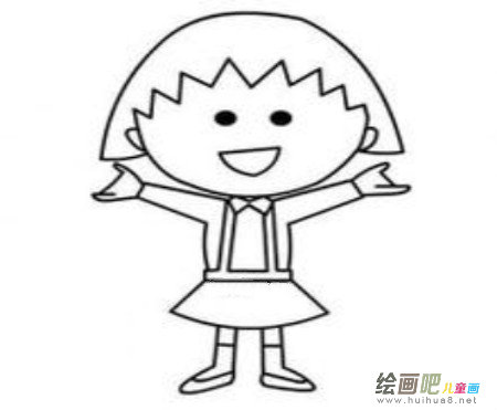 简笔画;简笔画人物;动漫人物简笔画