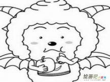 动漫人物简笔画：我最爱的卡通人物喜羊羊