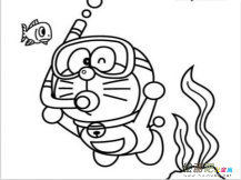 动漫人物简笔画：我的哆啦A梦
