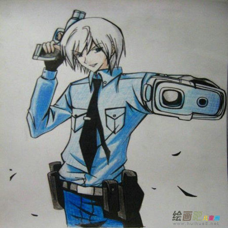 彩色铅笔画