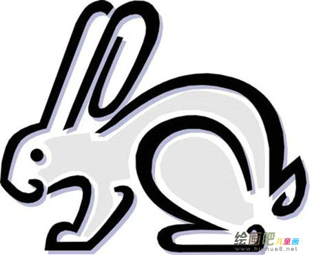 兔子简笔画