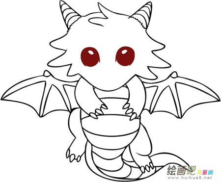 龙的简笔画：我是龙的传