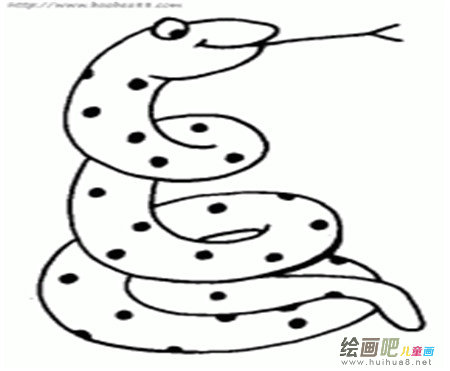蛇的简笔画：为什么冬蛇会自杀