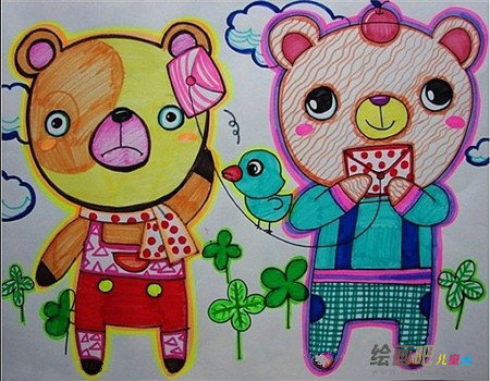 庆六一儿童画