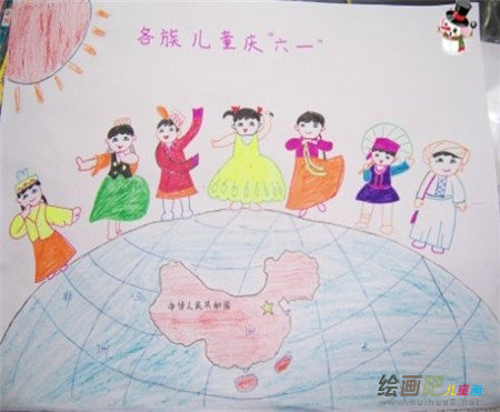 庆六一儿童画：回忆我的六一儿童节