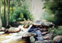 水彩画：该如何制作自己的水彩调色板