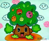 蜡笔画：蜡笔画怎么画