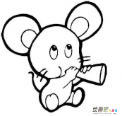 小老鼠简笔画：小老鼠学魔法