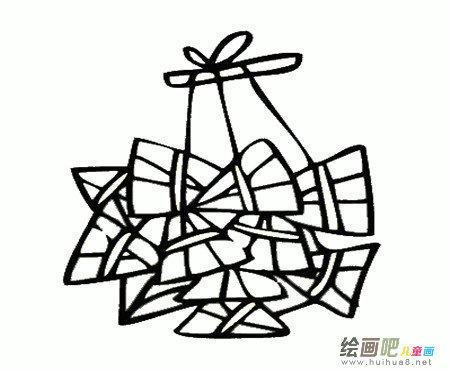 粽子简笔画
