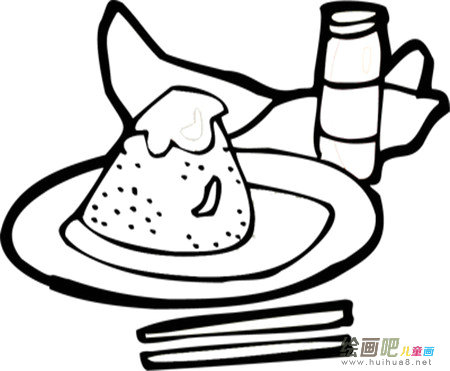 粽子简笔画