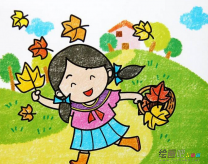 蜡笔画：小蜡笔