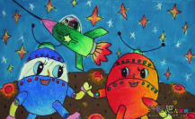 儿童科幻画：星河舰队