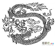 龙的简笔画：龙的简介