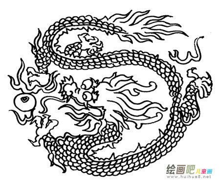 龙的简笔画：龙的简介