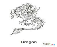 龙的简笔画：龙的传说