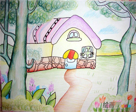 彩色铅笔画：彩铅画