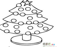 圣诞树简笔画：制作圣诞树2017