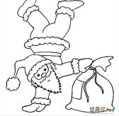 圣诞老人简笔画：善良的贵族
