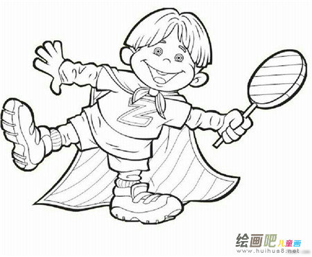 动漫人物简笔画：我最喜欢的动漫人物