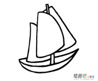 帆船简笔画：帆船的故事