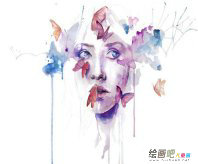 水彩画：我的那盒水彩笔